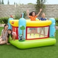 thumbnail image 3 of Fisher-Price: Bouncetastic Bouncer - Inflatable Enclosed Playhouse, Animal Theme & Bright Color Center, Mesh Walls, Jump-Tumble-Play Area, Kids 3+, 3 of 15
