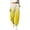 Yellow, variant on Hueook Cargo Pants Women Jogger Hiking Lounger Wide Leg Fall Casual Cropped Barrel Pant with Pockets Yellow S