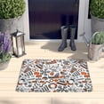 thumbnail image 2 of Math Equations Calculus Symbols Flannel Non Slip Door Rugs,Washable Door Mats Indoor,Decorative Door Mats,Dirt-Resistant and Absorbent Doormat for Entrance,Bedroom,Kitchen,Bathroom,31.5"x17", 2 of 4