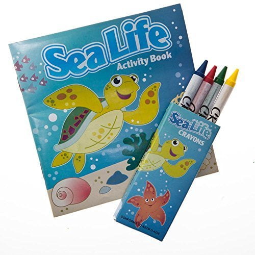 Download 12 ~ Sea Life Tropical Fish Activity Coloring Books with ...