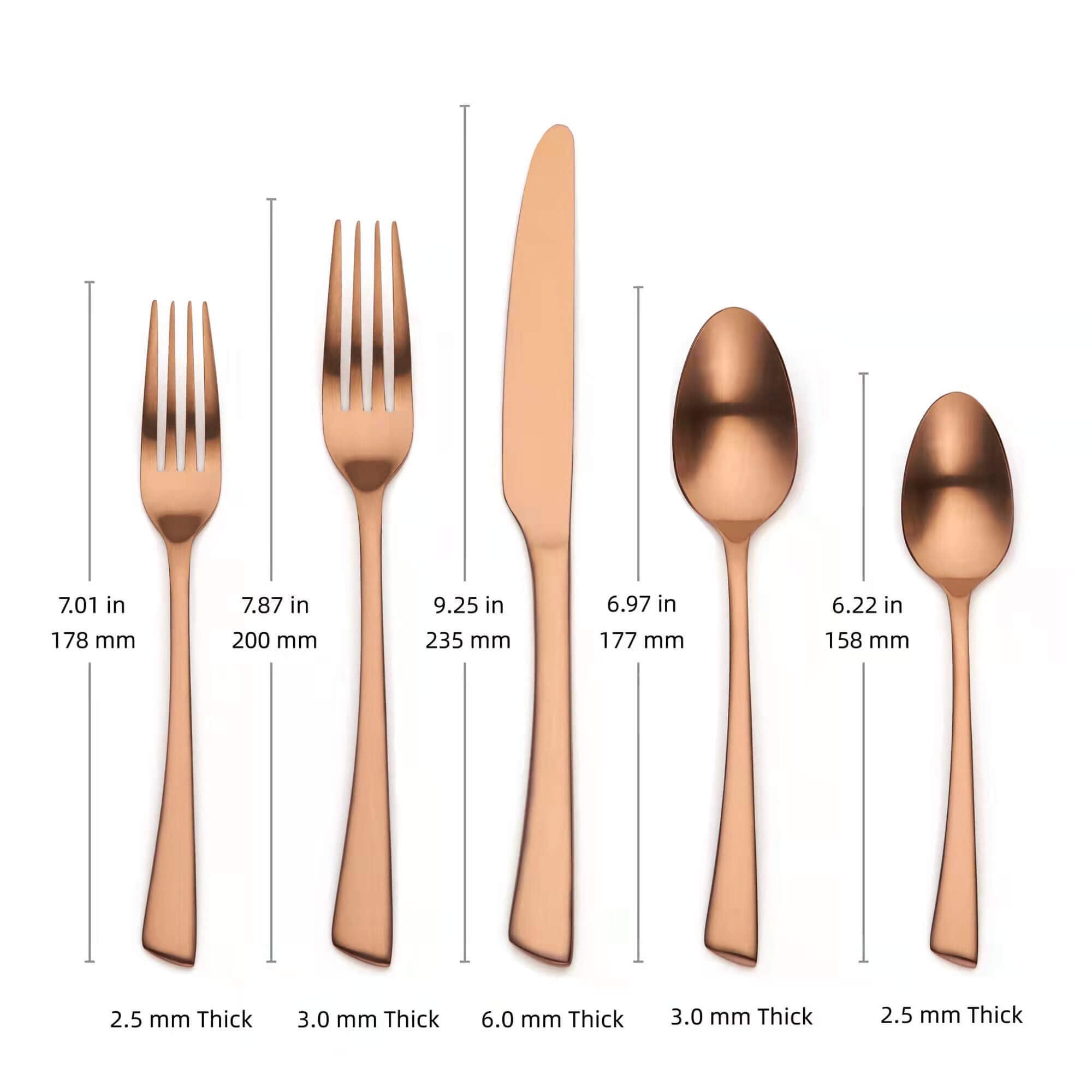 Ozarke Living Essence Cutlery Set - Matte Black - 23 requests