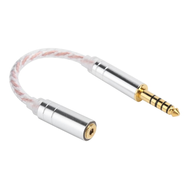 Audio Cable, Easy To Carry Clear Audio Connection Line Broken-resistant For Audio Connection 4.4mm Balanced Male To 3.5mm Stereo Female