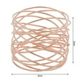 thumbnail image 6 of Mdesiwst Napkin Holders Napkin Rings Hollow Out Design Mesh Mouth Elegant Practical Table Restaurant Napkin Rings for Dinner Party Decoration, 6 of 7
