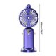 thumbnail image 4 of Ventilador plegable recargable con pulverizador, indicador LED, 5 velocidades, ajustable para viajes, 4, 4 of 5