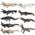 thumbnail image 1 of OUTOP Modèle d'Animal Sauvage Réaliste Ornements Simulation Figurine d'Action Reptile Jouets Cognitifs pour Enfants Cadeaux, 1 of 9