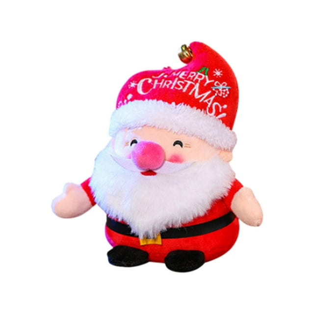 Santa Claus Christmas Figures, Standing Santa Claus Figure, Traditional Tabletop 20cm