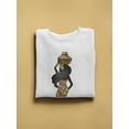 thumbnail image 2 of African Girl With Vessel Sweatshirt Women -Image by Shutterstock, Female XX-Large, 2 of 4