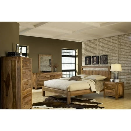 modus furniture atria platform bed in sheesham 2 piece bedroom set
