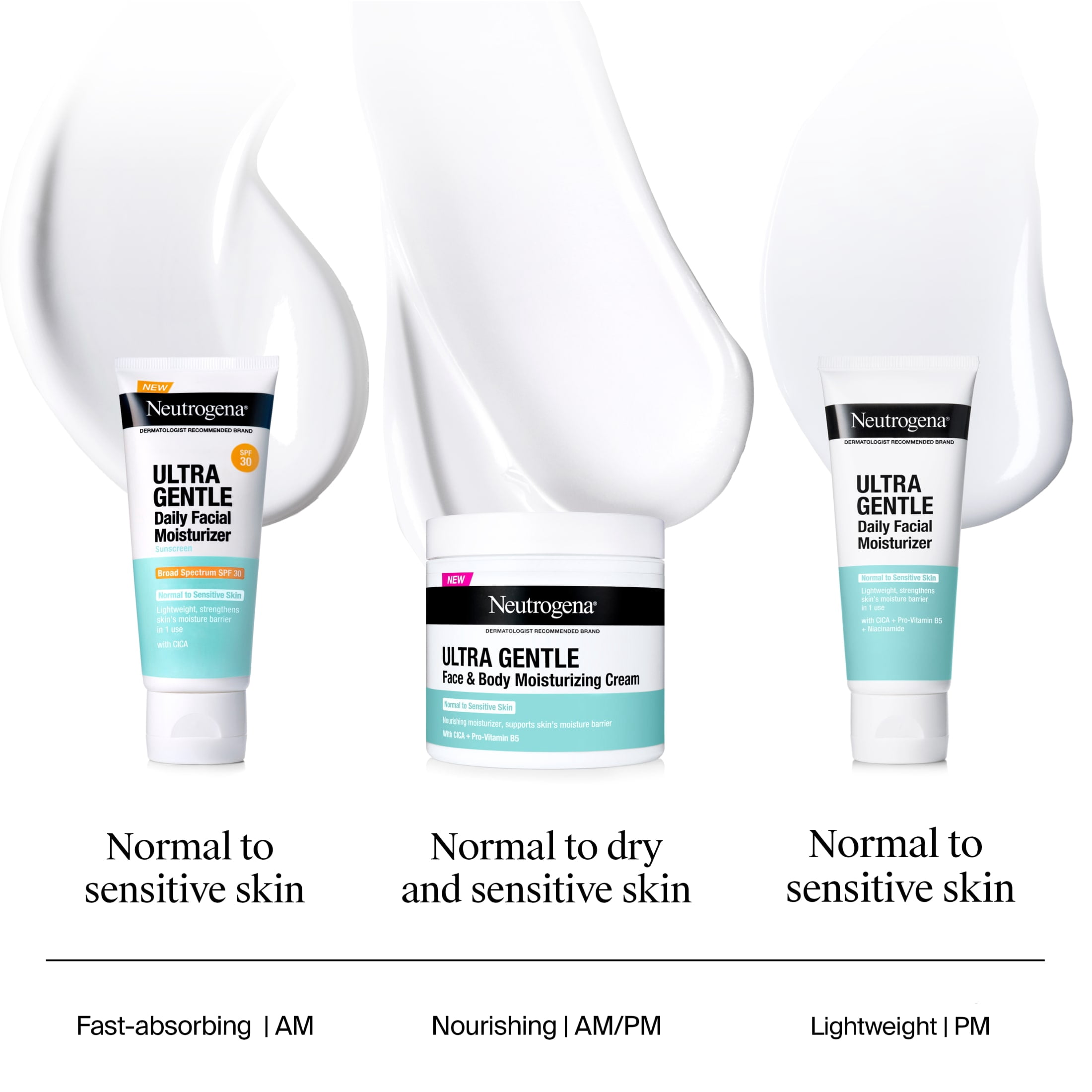 Neutrogena Ultra Gentle Face Moisturizer, 3.4 fl oz