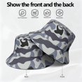thumbnail image 4 of Camouflage Bucket Hat, Personalized Acrylic Fisherman Hat, Soft and Warm Casual Outdoor Cap for Daily Wear, 4 of 6