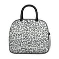 thumbnail image 2 of Womens White and Gray Of Leopard Print Lunch Box for Work,Insulated Lunch Bag for Women,Loncheras Para Mujer,Leakproof Adult Lunch Bag for Work,Beach,Travel,Picnic,Camping, 2 of 7