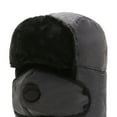 thumbnail image 7 of Yesbay Outdoor Hat with Integrated Scarf Windproof Thick Plush with Front Cover Full Skiing Skating Cold Weather Headwear, 7 of 7