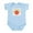 Sky Blue, variant on - Twins Cute As A Button Infant Bodysuit - Baby Light Bodysuit, Size Newborn - 24 Months