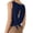 Dark Blue, variant on Workout Tank Tops Open Back Yoga Exercise Shirts Tie Back Athletic Clothes for Women Women's Casual Sleeveless Round Neck Tee Soft Breathable Athletic Wear for Sports and Daily Wear, Green M