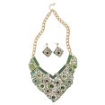 thumbnail image 3 of Conjunto de pendientes de collar de vintage Conjunto de joyas para mujeres Regalos de Yinane Pendientes Conjunto collar, 3 of 8