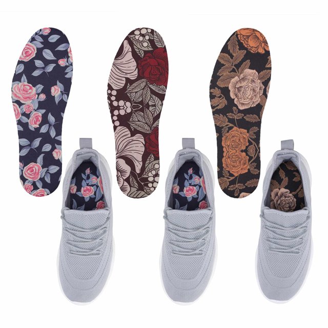 Zapatos LMHCISO para mujer, lavables y descalzos, con inserto para zapatos, 3 pares