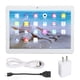 thumbnail image 1 of 10in Tablet PC Dual SIM Dual Standby Call 2GB 32GB RAM Dual Camera 1960x1080IPS HD Large Screen Tablet PC 100‑240V Silver White US Plug, 1 of 10