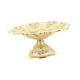 thumbnail image 1 of Cuenco decorativo con pedestal, frutero en relieve dorado, plato de fruta de Metal, plato de fruta para KTV, sala de estar, comedor, restaurante, 1 of 9
