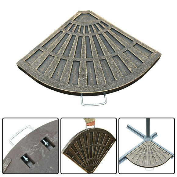 Outsunny 2pc Umbrella Base Weights