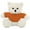 orange, variant on Plushland Teddy Bear 11 Inch, Stuffed Animal Personalized Gift - Great Present for Mothers Day, Valentine Day, Graduation, Birthday,Anniversary, get Well,Christmas