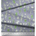 thumbnail image 3 of Soimoi Rayon Crepe Fabric Cactus Tree Printed Craft Fabric by The Yard 46 Inch Wide, 3 of 3