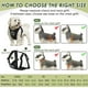 thumbnail image 5 of Arnés de cinturón de seguridad para perros SlowTon ajustable para coche, color negro L, 5 of 9