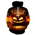 thumbnail image 1 of Sudadera con capucha de Halloween para hombre y mujer, ropa informal con cabeza de calabaza aterradora, holgada, 3D, Hip Hop, divertida, otoño, 1 of 4