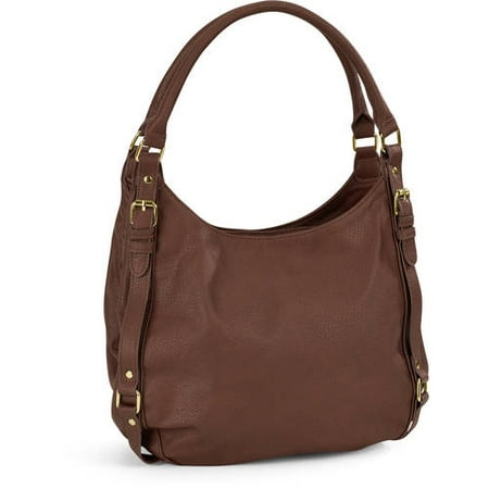 George Womens' Buckle Strap Shopper Handbag - Walmart.com