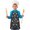 Black Gothic Cat, variant on Black Gothic Cat Snake Moon Pattern Kids Aprons for Girls and Boys,Adjustable Neck Strap Toddler Aprons for Kids Cooking Baking