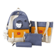 thumbnail image 1 of Set de 4 Mochilas y Bolsa Escolar Malubero Azul Malu1278, 1 of 2