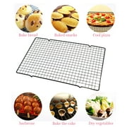 AURIGATE BBQ Grill, Stainless Steel Mesh BBQ Grill Grate Grid Wire Rack Cooking Replacement Net, Works on Smoker,Pellet,Gas,Charcoal Grill, for Camping Barbecue Outdoor Picnic Tool, 25*40cm