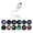 E1, variant on Living Room Decor Rotatable HD Star Projector Night Light 2-in-1 Smart Dynamic 5D Holographic Galaxy Lamp Plug & Play Adjustable Brightness USB Lamp,With 5 Films