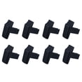 thumbnail image 1 of AURARMLET 8Pcs Extension Ladder Replacement Part Black Aluminum Alloy for Maintenance Tasks, 1 of 8