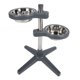 thumbnail image 1 of Cuencos Elevados Ajustables Para Perros, Soporte Elevado Para Comedero Para Perros Con 2 Cuencos De Comida Para Mascotas De Acero Inoxidable Cuencos Elevados Para Perros Con, 1 of 7