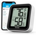 thumbnail image 1 of Termometer Hygrometer Bluetooth Digital Temperatur Fuktighet Monitor för Hem, Trådlös Temperatur Fuktighetssensor för Växthus, Källare,, 1 of 5