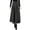 Grey, variant on Fgnfyis Womens Fall Winter High Waist Plaid Slim A-line Long Skirt Wool Skirt Midi Length Pleated Black XL