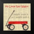 thumbnail image 2 of Greene, Taylor 15x15 Black Modern Framed Museum Art Print Titled - RED WAGON, 2 of 5