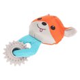 thumbnail image 3 of Juguete de peluche de perro chillón para aliviar el aburrimiento, resistente a las mordeduras, lavable, divertido juguete de peluche para apretar para limpiar los dientes, 3 of 13