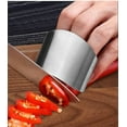 thumbnail image 2 of Stainless Steel Finger Guards, Multifunctional Finger Protector for Cutting Food Slicing Finger Guard, Protector Avoid Hurting When Slicing and Dicing Kitchen, 2 of 6