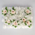 thumbnail image 1 of Fondo de Panel de pared de flores artificiales, decoración de boda, Fondo de cumpleaños, despedida de soltera, pared de flores blancas, 1 of 4