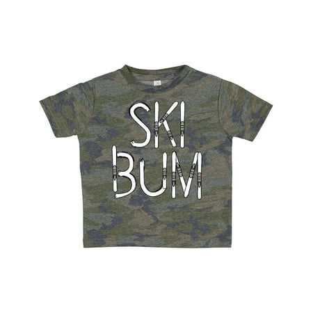 

Inktastic Ski Bum Gift Toddler Boy or Toddler Girl T-Shirt