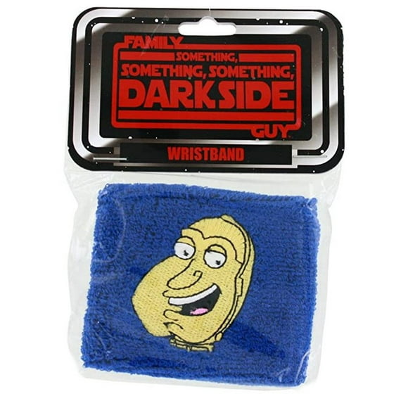 Family Guy Something Darkside Quagmire C-3PO Blue Wristband