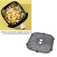 thumbnail image 4 of Compatible Con Freyers De Aire 6QT 8QT, Bandeja De Freidora De Acero Inoxidable De Compatibilidad Amplia, Reemplazo De Placa De Parrilla De Calentamiento Para Pizza De Vegetales, 4 of 7