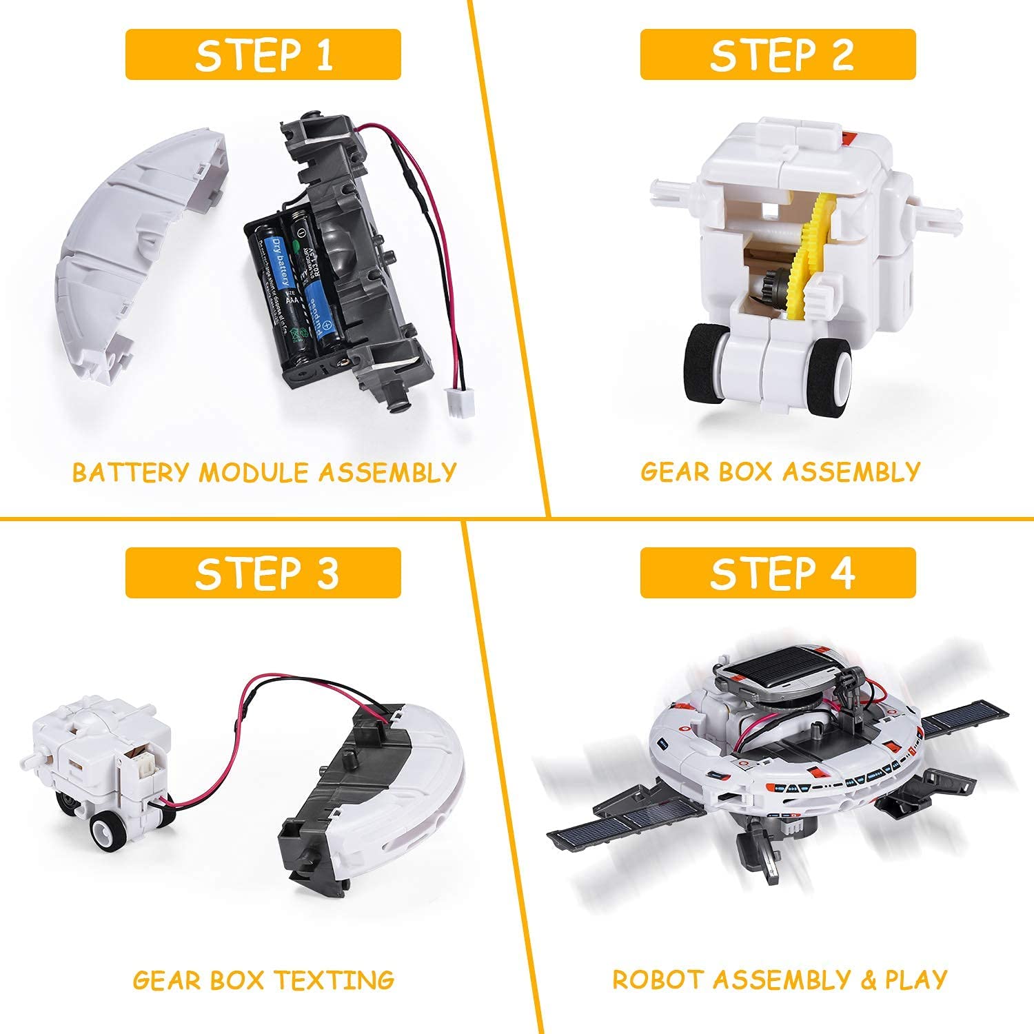 Rirool 6-in-1 Solar Robot Kit Ages 8-12 photo 6