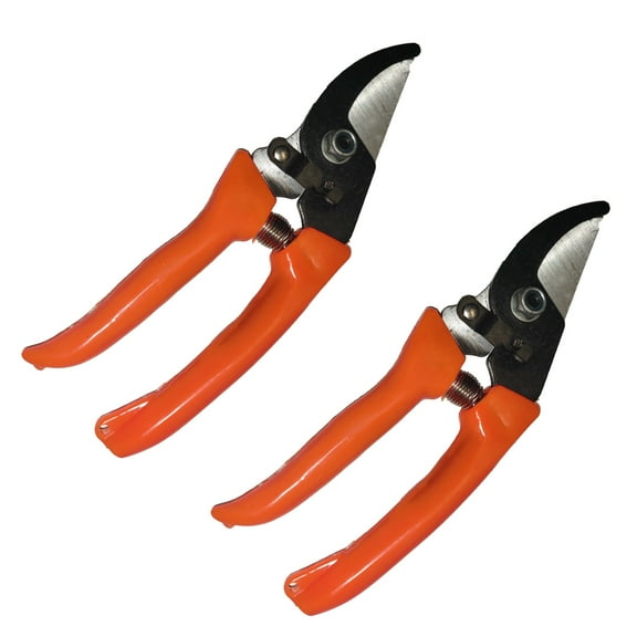 Wideskall 2-Pack 7" inch Pruning Shears Cutter Home Gardening Plant Scissor Branch Garden Pruner