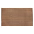 thumbnail image 4 of My Magic Carpet 3'x5' Machine Washable Non-Slip Kitchen Entryway Area Rug - Solid Espresso Brown, 4 of 6