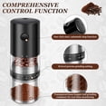 thumbnail image 6 of Ikoopy Rechargeable Coffee Grinder 1.8X Faster Grinding with 38 External Adjustable Setting Conical Ceramic Burr and 2000mAh Battery Portable for Travel Camping, 6 of 11