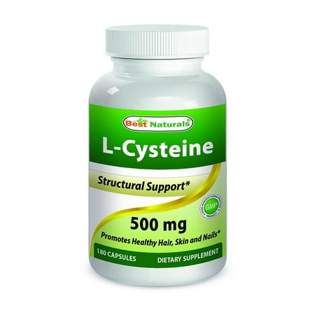 Best Naturals L-cysteine 500 Mg Capsule, 180