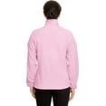 thumbnail image 3 of 9 Crowns  North End Microfleece Polar Fleece Lightweight Full Zip Jacket (Powder Pink, Medium), 3 of 3