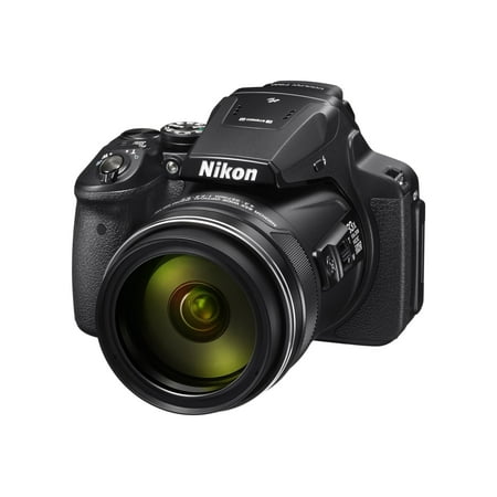 Nikon Coolpix P900 - Digital camera - compact - 16.0 MP - 1080p / 60 fps - 83x optical zoom - Wi-Fi, NFC - black